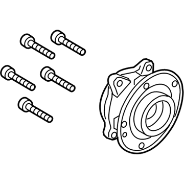 Kia 51750A9000 Front Wheel Hub Assembly