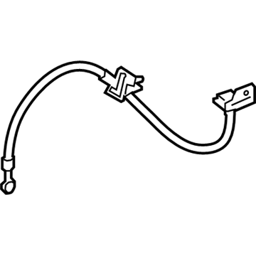 Kia 58731A9000 Brake Front Hose, Left