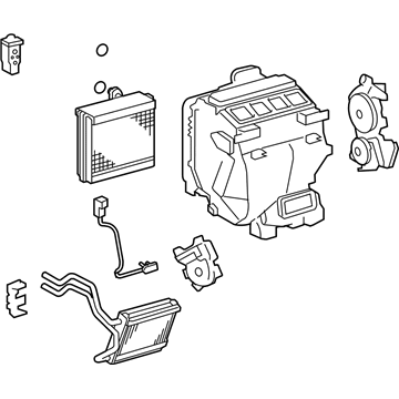 Toyota 87050-48311 Evaporator Assembly