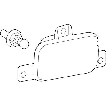 GM 92243668 Back Up Lamp Assembly