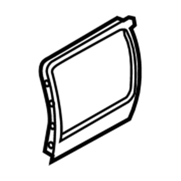 Ford CJ5Z-78044E84-AA Storage Box Trim Plate