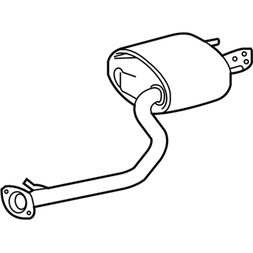 Lexus 17430-36450 Exhaust Tail Pipe Assembly