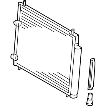 GM 88975768 Condenser, A/C