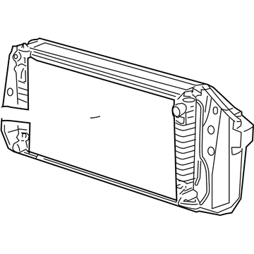 Ford 6L3Z-8005-F Radiator Assembly