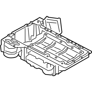 BMW 11-13-8-643-432 Oil Pan