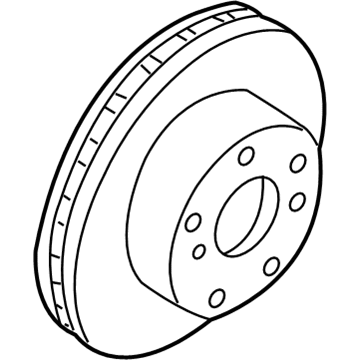 Nissan 40206-3Z700 Rotor Disc Brake Front