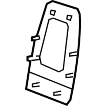 GM 20926209 Seat Back Panel