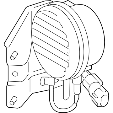 Lexus 86570-50010 Speaker Assembly, VEHICL