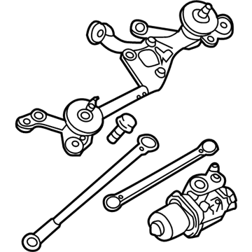 Nissan 28800-3WC1A Drive Assy-Windshield Wiper