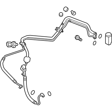 Kia 977752K100 Suction & Liquid Tube Assembly