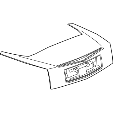 GM 10365174 Lid Asm-Rear Compartment
