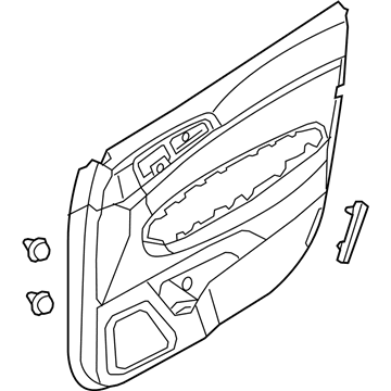 Kia 82307D9000GB4 Panel Assembly-Front Doo