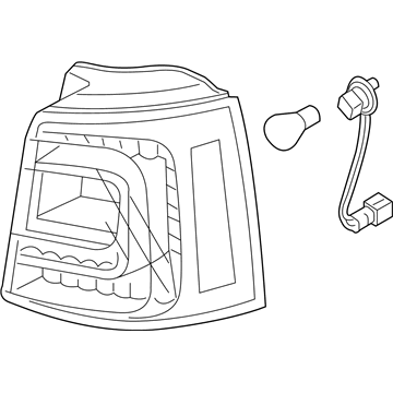 Kia 924011U600 Lamp Assembly-Rear Combination