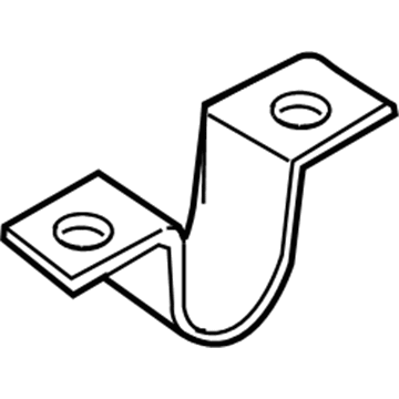 Nissan 56233-JA000 Clamp-Stabilizer, Rear