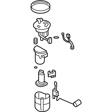 Mopar 1760A049 Fuel Gas Pump Assembly