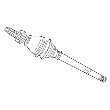 Ford 5F2Z-3B437-AA Axle Assembly