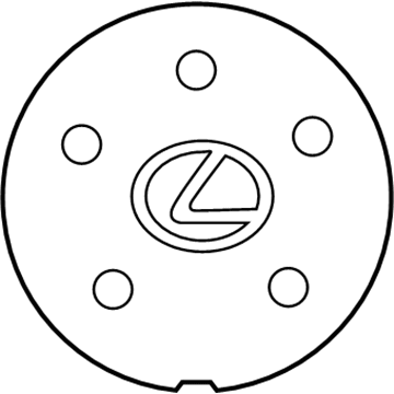 Lexus 42603-53010 Ornament Sub-Assy, Wheel Hub