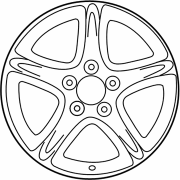 Lexus 42611-53450 Wheel, Disc