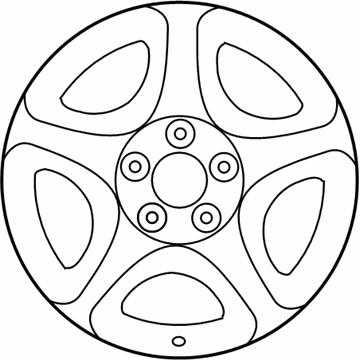 Lexus 42611-53101 Wheel, Disc