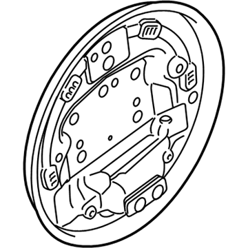 Ford 8V5Z-2212-B Backing Plate