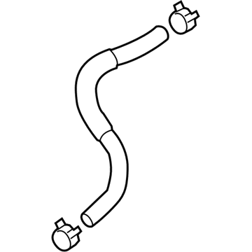 Hyundai 25415-3K500 Hose Assembly-Radaator, Lower