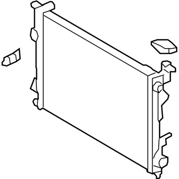 Hyundai 25310-0A080 Radiator Assembly