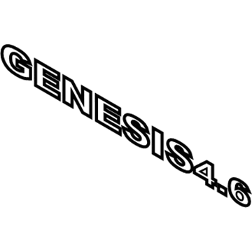 Hyundai 86312-3M200 Genesis 4.6 Emblem