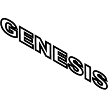 Hyundai 86310-3M100 Genesis Emblem