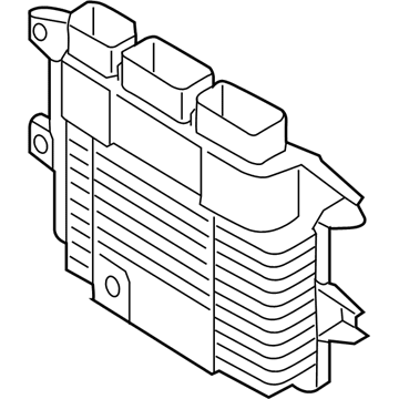 Nissan 23703-3SA1A Engine Control Module-Blank