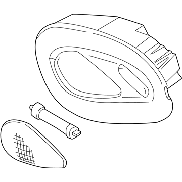 Ford F85Z-13A702-AAE Overhead Lamp