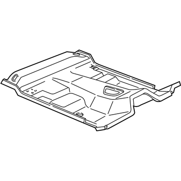 Ford 7L5Z-1311135-A Floor Pan