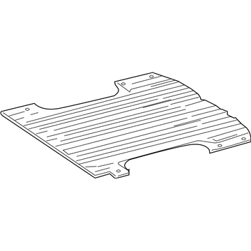 Mopar 68008307AA Pan-Rear Floor