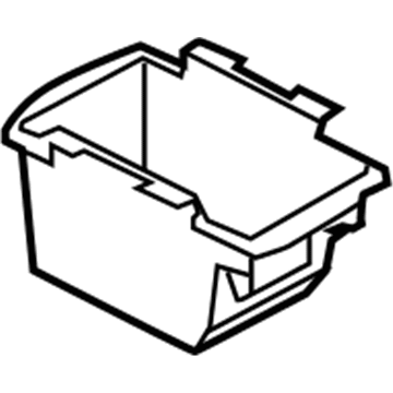 BMW 51-16-9-115-081 Storage Compartment, Armrest, Front. Middle