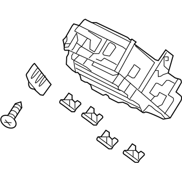 Honda 38200-T3W-A02 Box Assembly, Fuse