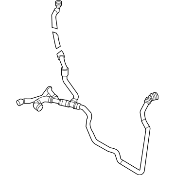 BMW 17-12-8-053-467 HOSE CHARGE AIR COOLER