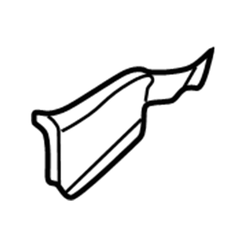 BMW 51-71-8-232-635 Left Apron Cover
