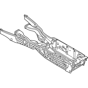 BMW 51-16-8-223-326 Supporting Part, Centre Console