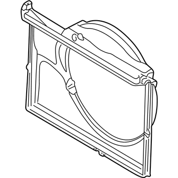 BMW 17-11-2-229-122 Fan Shroud