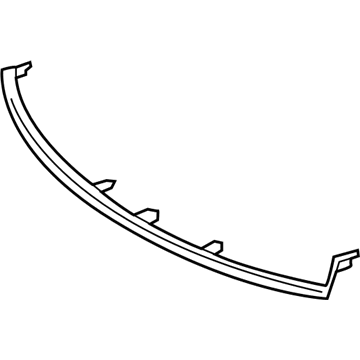 Infiniti 62084-4AM0A Moulding-Front Bumper, Lower