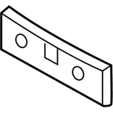 Infiniti 96210-4AM0B Bracket-Licence Plate