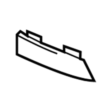 BMW 51-11-7-116-671 Flap, Towing Eye Left