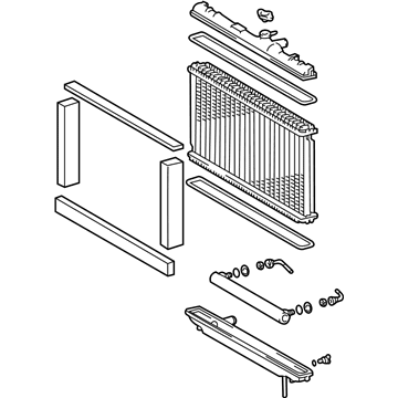 Lexus 16400-50260 Radiator Assembly