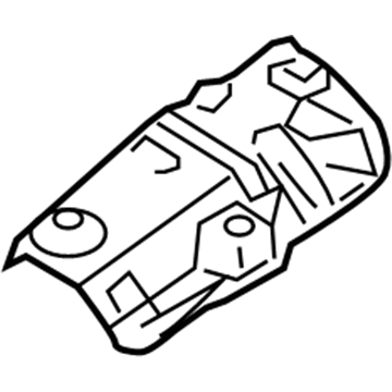 Nissan 74752-7S000 INSULATOR-Heat, Front Floor RH