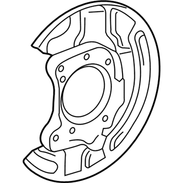 Toyota 46504-28030 Backing Plate