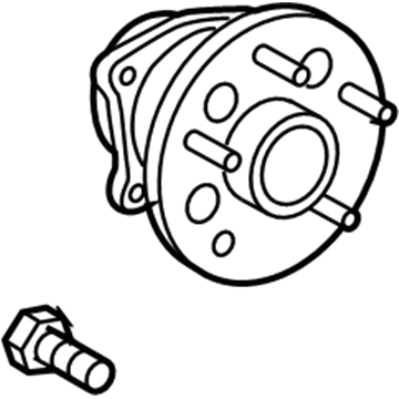 Toyota 42410-08010 Hub & Bearing