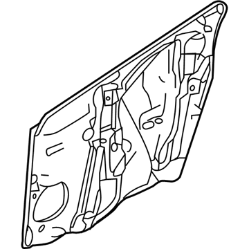 Infiniti 80720-5DM0A Door Window Regulator Assembly, Right