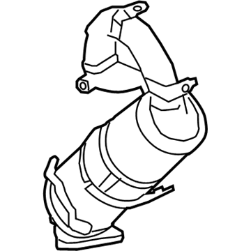 GM 12675739 Warm Up 3Way Catalytic Convertor Assembly