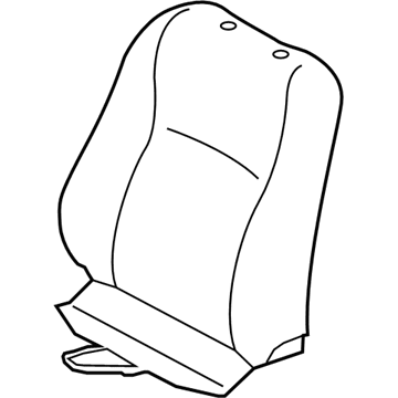 Toyota 71074-0D780-C2 Seat Back Cover