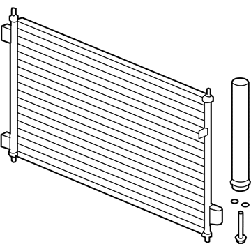 Honda 80110-T2F-A01 Condenser Comp