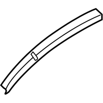 Nissan 76315-JB130 Reinforce-Roof Side Rail, Outer LH